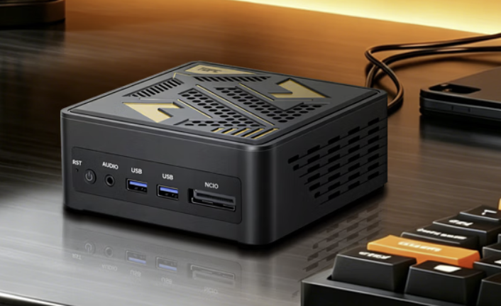 TOPC Ryzen AI9 HX470 Mini PC / NUC AMD AI Desktop Computer with Mcio PCE 4.0 x 8 for external GPU 32GB+1TB - GreshamTech