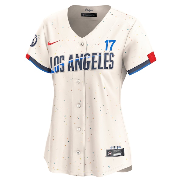 Shohei Ohtani Los Angeles Dodgers Nike Women's City Connect Limited Player Jersey – Cream