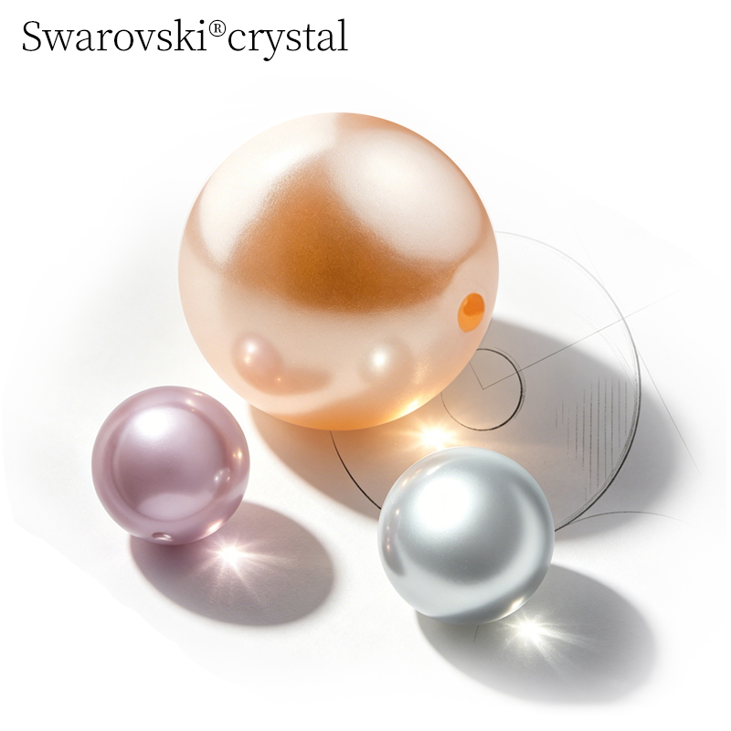 Swarovski Crystal Pearl 5810 & Crystal Half Hole Pearl 5818 - harmony