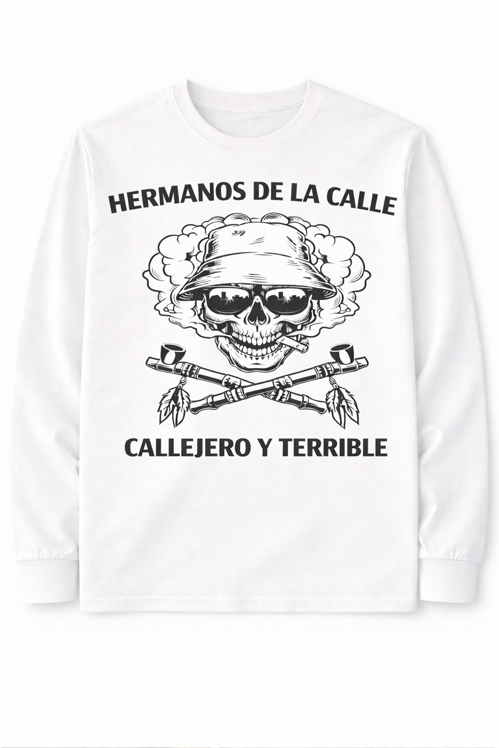 Remera “Hermanos de la Calle” – Calle y Calavera