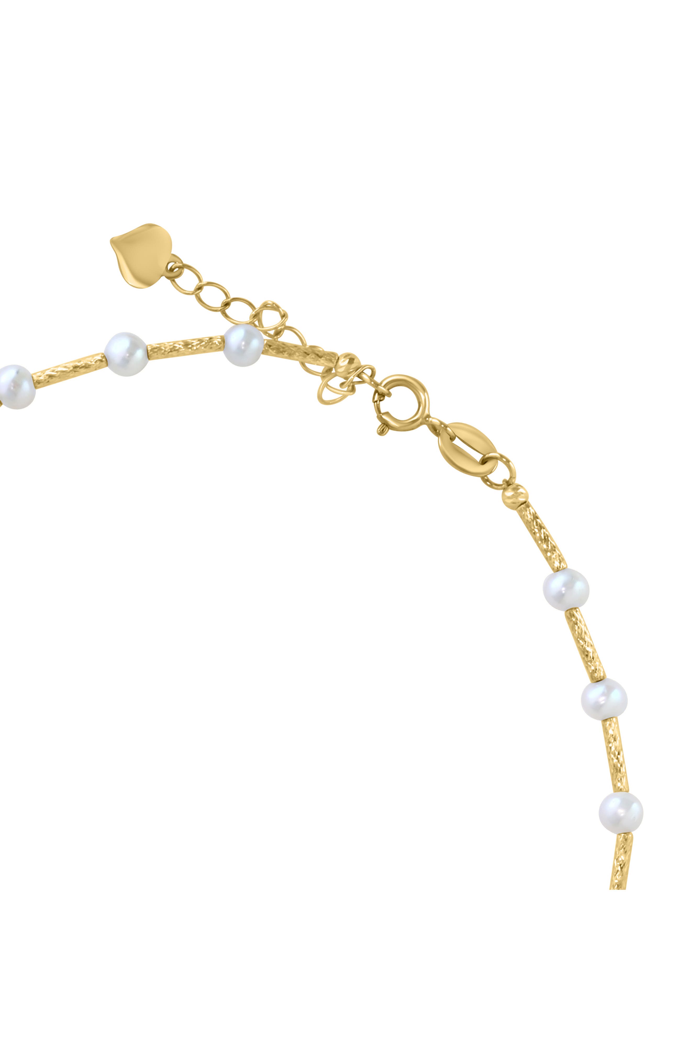 EFFY 14K Gold 3-5mm Freshwater Pearl Station Bracelet