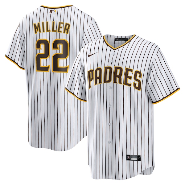 Mason Miller San Diego Padres Nike Home Replica Jersey - White