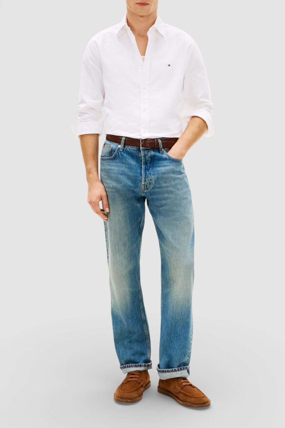 TOMMY HILFIGER חולצה מכופתרת