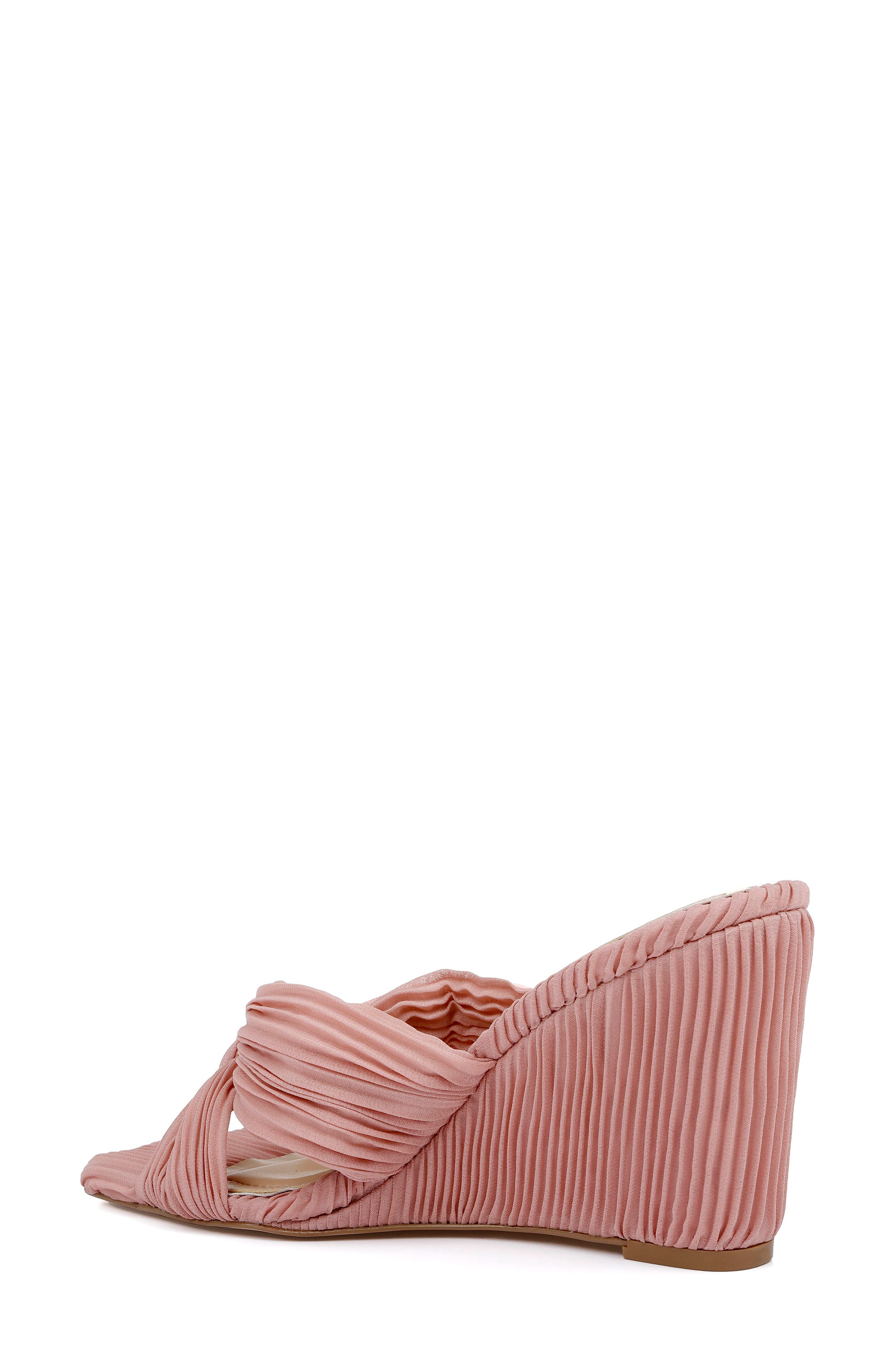 Jewel Badgley Mischka Hype Wedge Slide Sandal