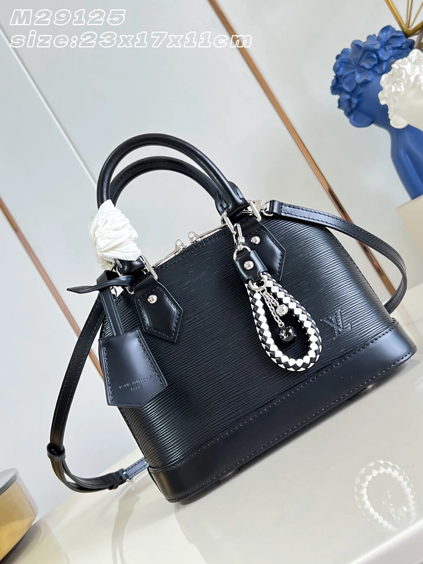 Louis Vuitton Black Alma Top Handle Bag product photo from LabelPicks