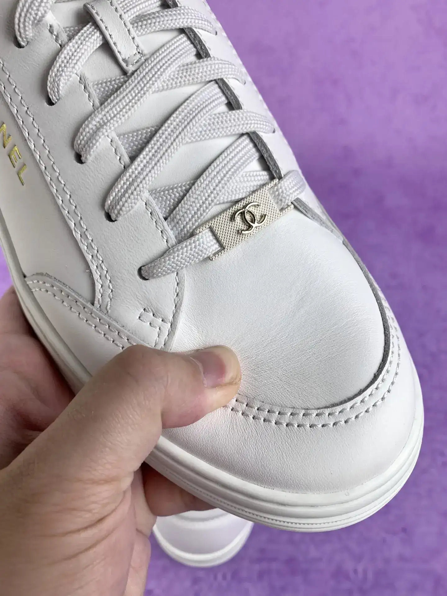 CHANEL Sneakers Calfskin product photo from LabelPicks