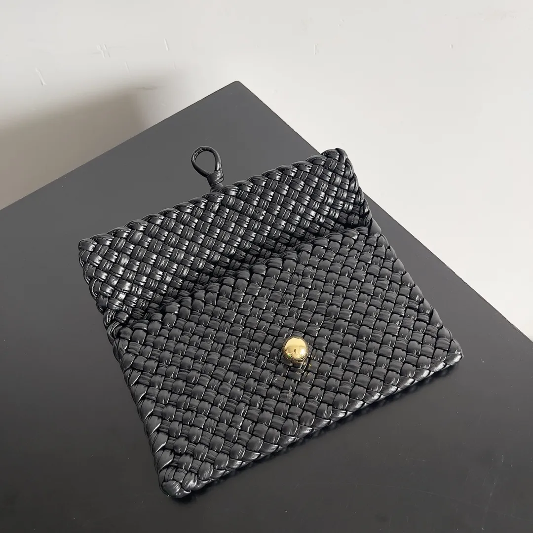 Bottega Veneta Pink Calfskin Clutch product photo from LabelPicks