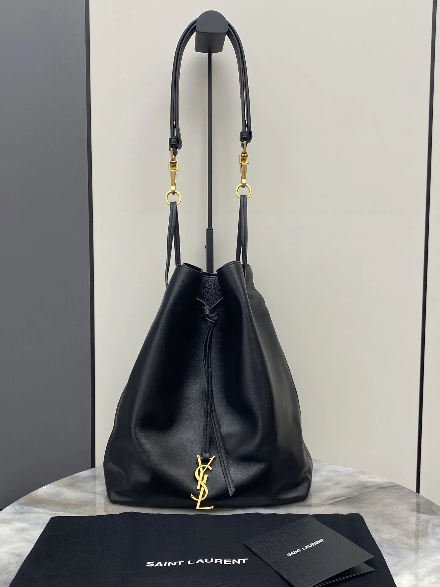 Saint Laurent Lambskin Bucket Bag product photo from LabelPicks