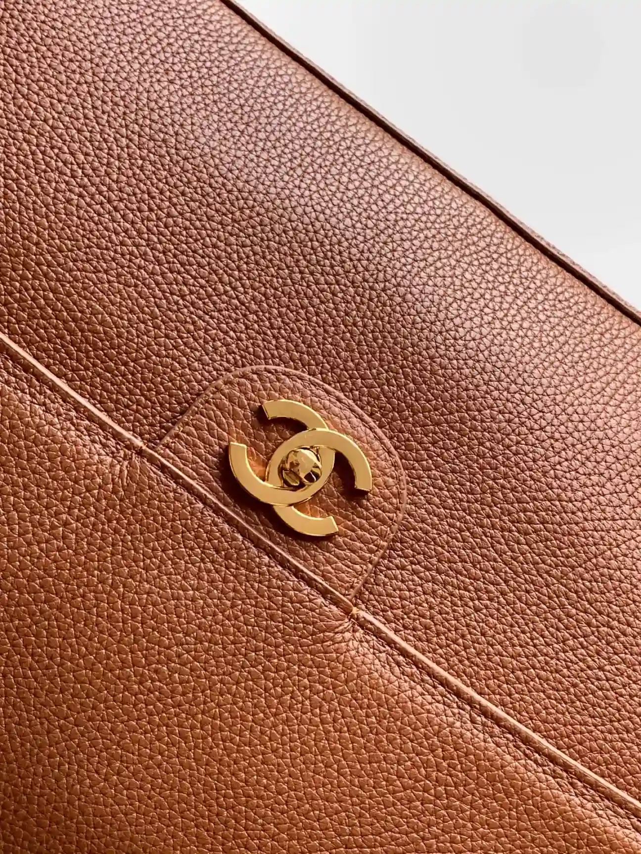 Chanel Brown Classic Flap Shoulder Bag product photo from LabelPicks