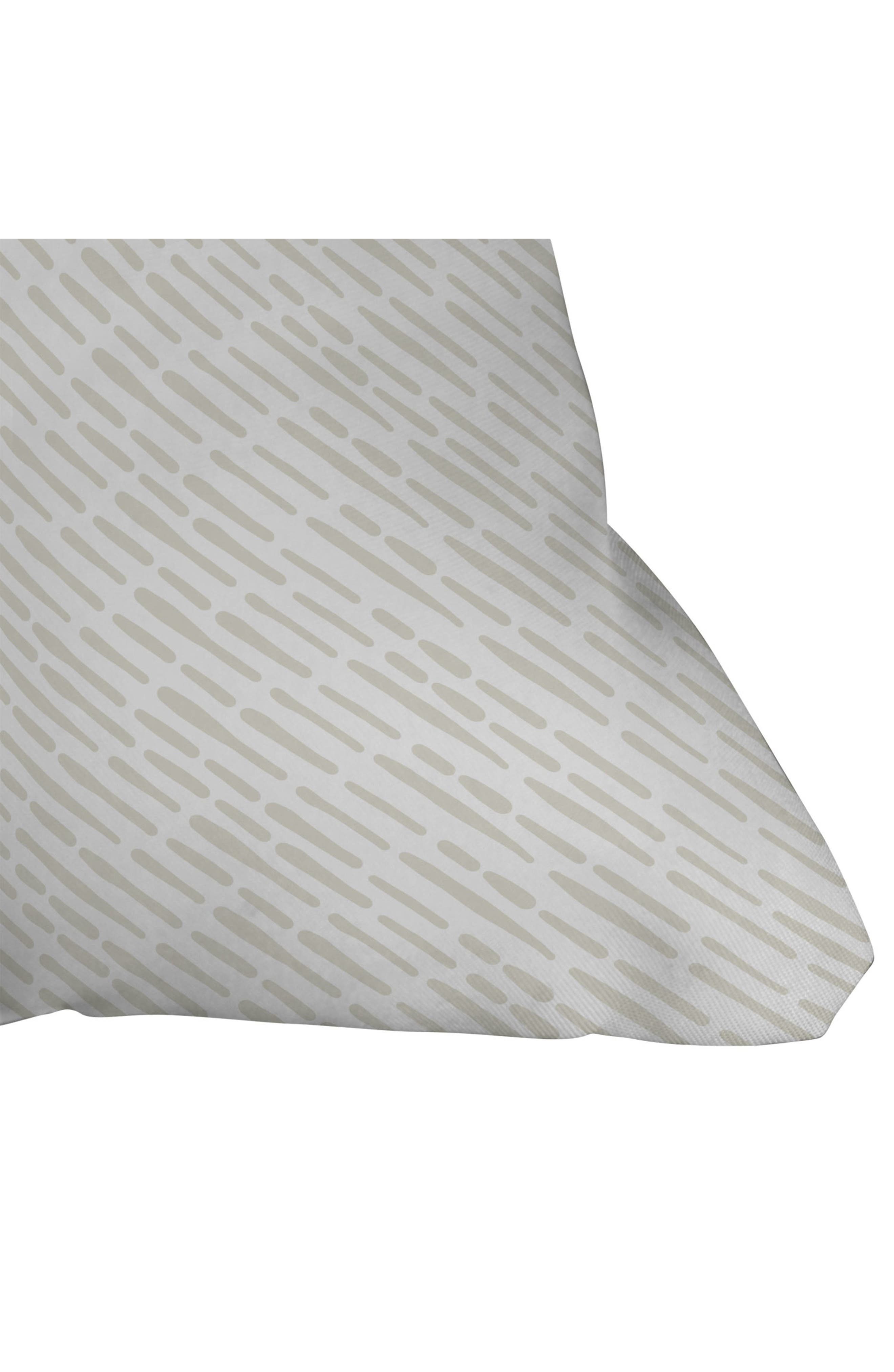 Deny Designs Iveta Roux Cream Throw Pillow