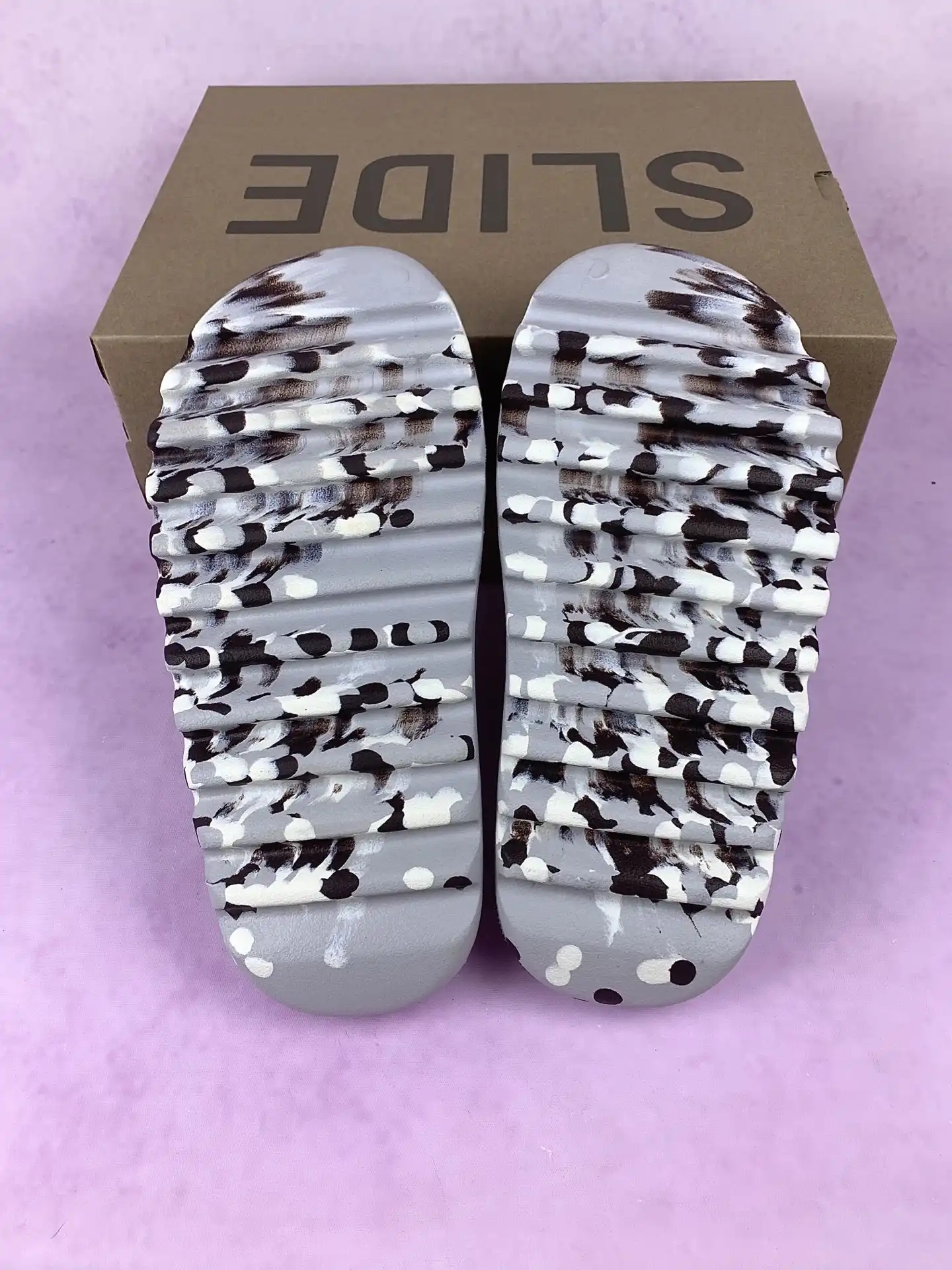 adidas Yeezy Slide MXT Moon Grey Shoes product photo from LabelPicks