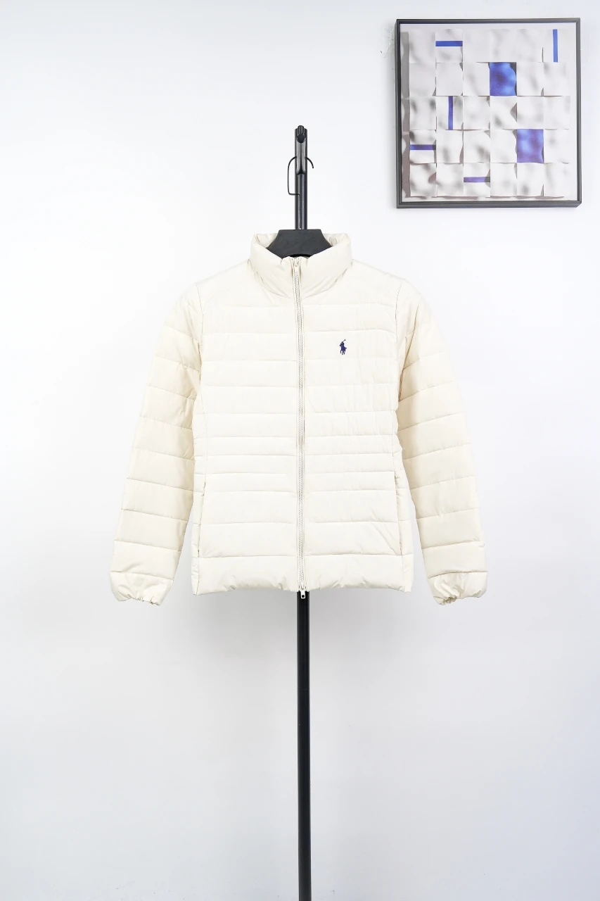 Ralph Lauren White Pony Embroidered Quilted Down Jacket product photo from LabelPicks