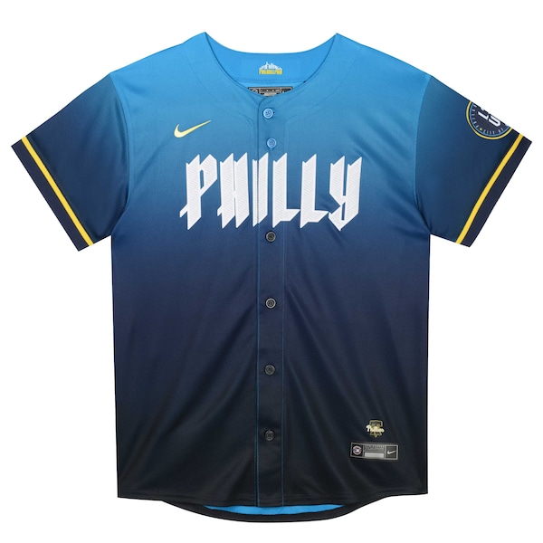 Zack Wheeler Philadelphia Phillies Nike Preschool 2024 City Connect Limited Player Jersey - Blue