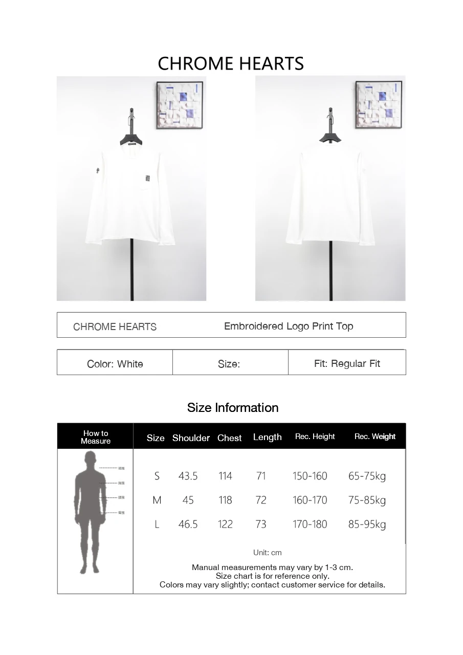 Chrome Hearts Black Sanskrit Embroidered Pocket Long Sleeve T-Shirt product photo from LabelPicks