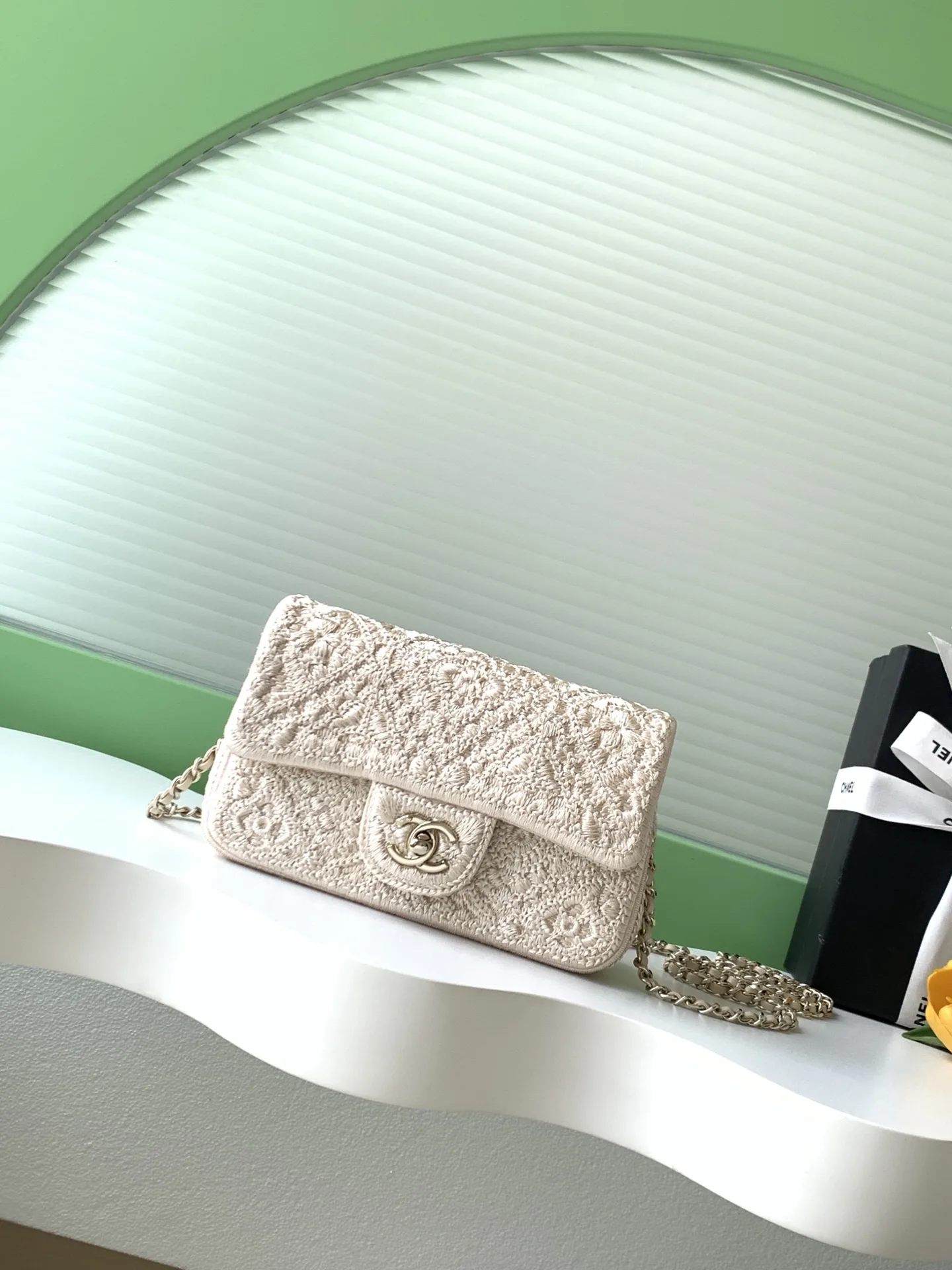 Chanel Woven Leather Crossbody Bag product photo from LabelPicks