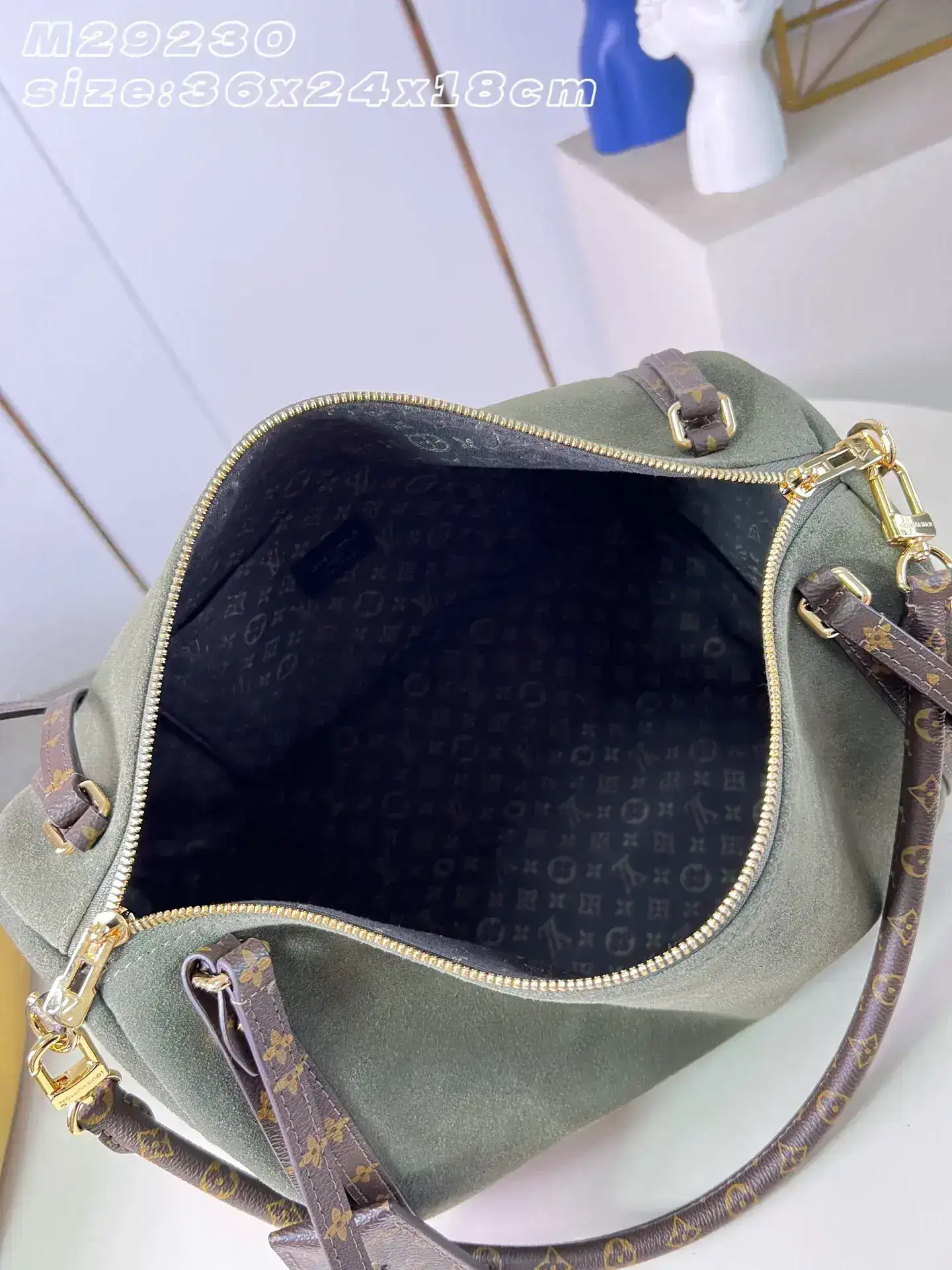 Louis Vuitton Canvas and Suede Hobo Bag product photo from LabelPicks