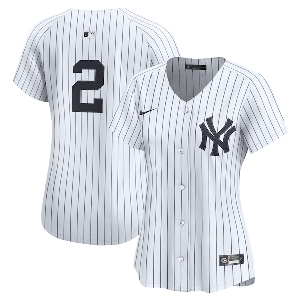 Derek Jeter New York Yankees Nike Women's Home Limited Player Jersey – White