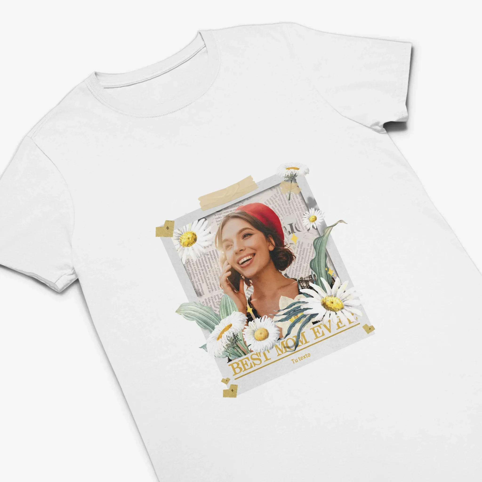 Personalizar Camiseta Para Mamá Foto personalizado | La mejor mamá de todas