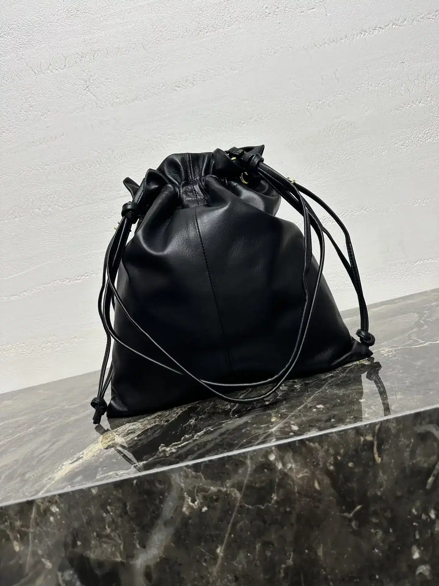 Celine Crystal Pouch Lambskin Bucket Bag product photo from LabelPicks