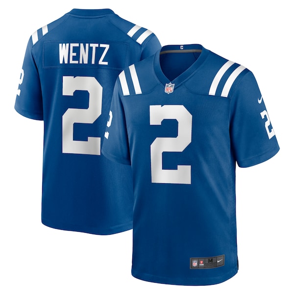 Carson Wentz Indianapolis Colts Nike Game Jersey - Royal/White