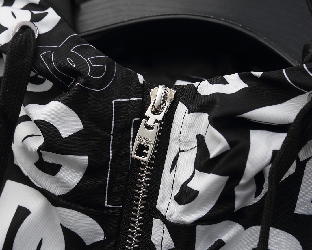 Classic Full Printed Long Sleeved Zipper Jackets