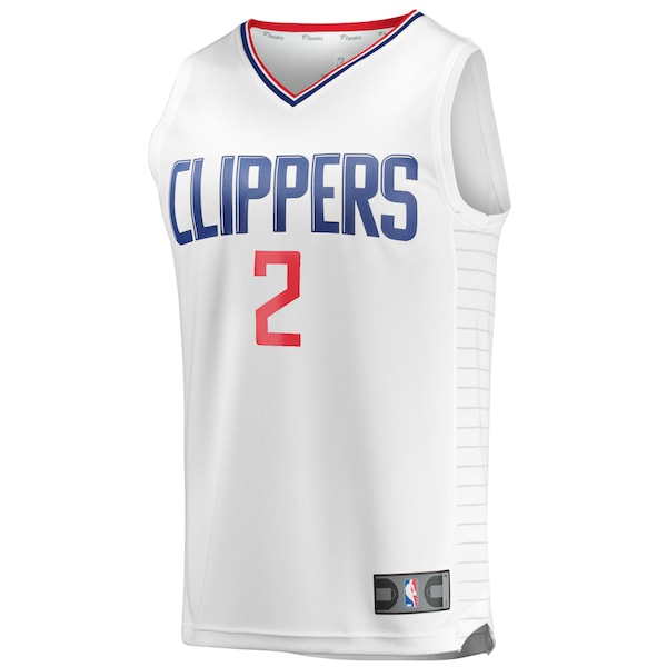 Kawhi Leonard LA Clippers  Fast Break Replica Jersey White - Association Edition