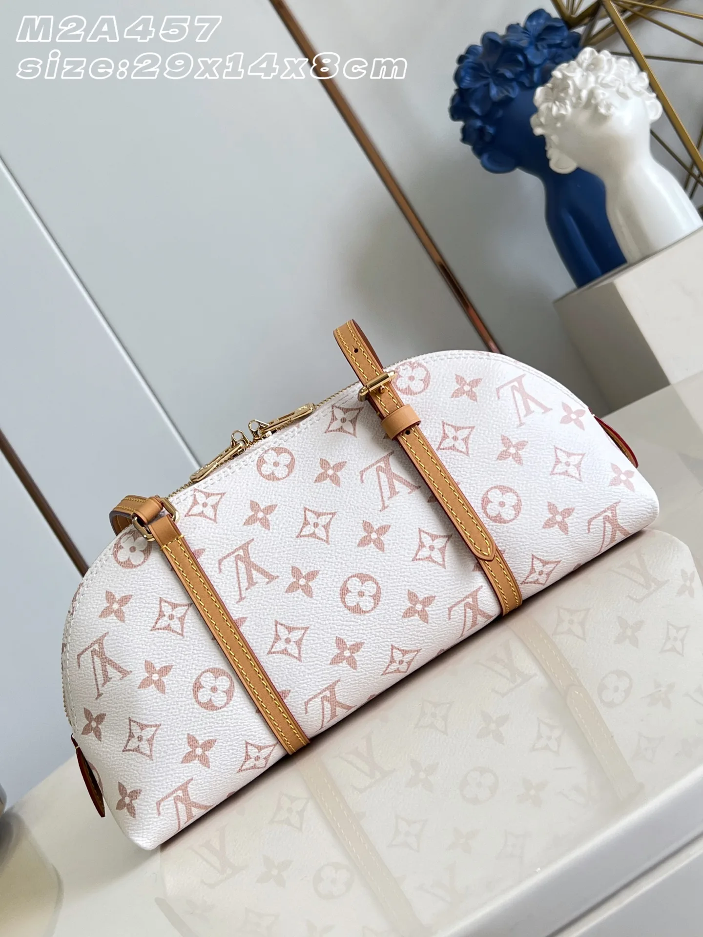 Louis Vuitton Gold Alma Canvas and Leather Shoulder Bag product photo from LabelPicks