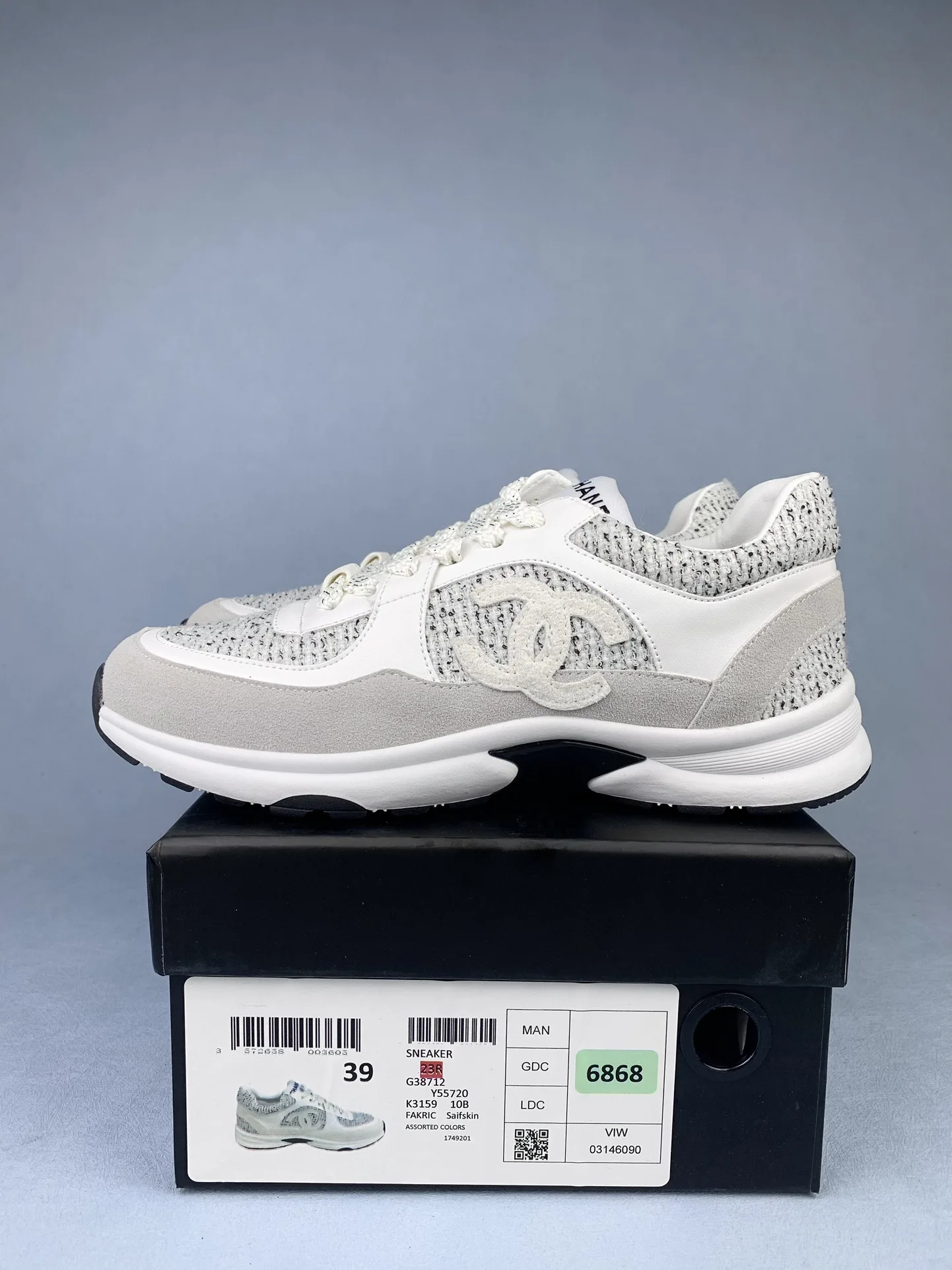 CHANEL Sneakers Fabric & Suede product photo from LabelPicks