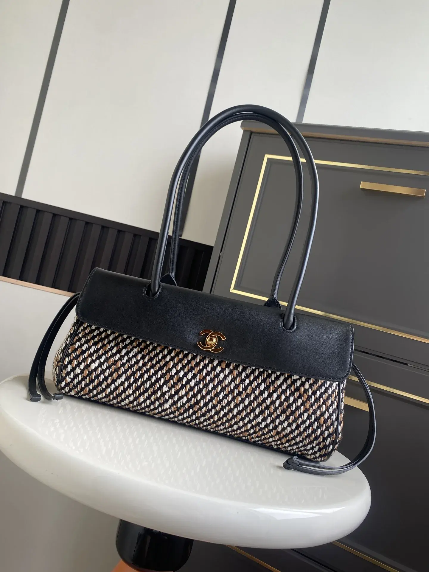 Chanel Quilted Leather Top Handle Bag product photo from LabelPicks