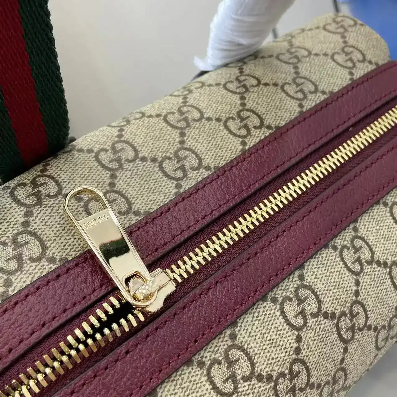 Gucci Brown Monogram Canvas Top Handle Bag product photo from LabelPicks