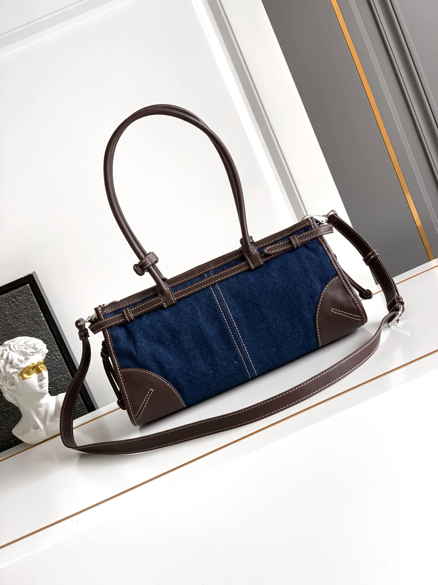 Prada Bonnie Calfskin Top Handle Bag product photo from LabelPicks