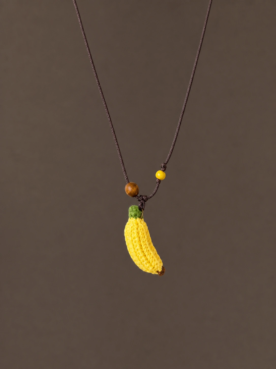 Crochet Banana Necklace