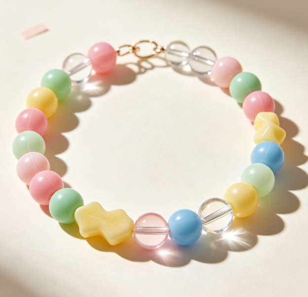 Colorful bead bracelets