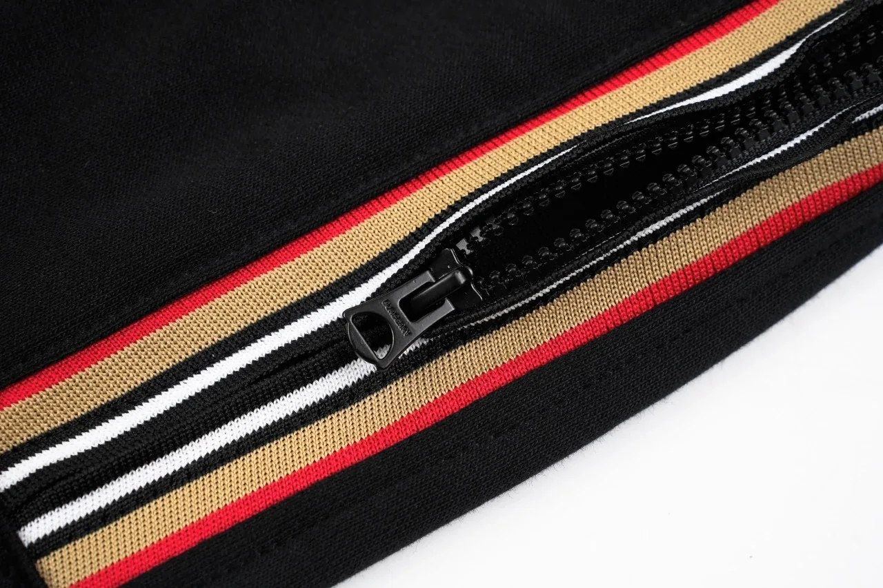 Burberry Black Check Side Knit Pants product photo from LabelPicks