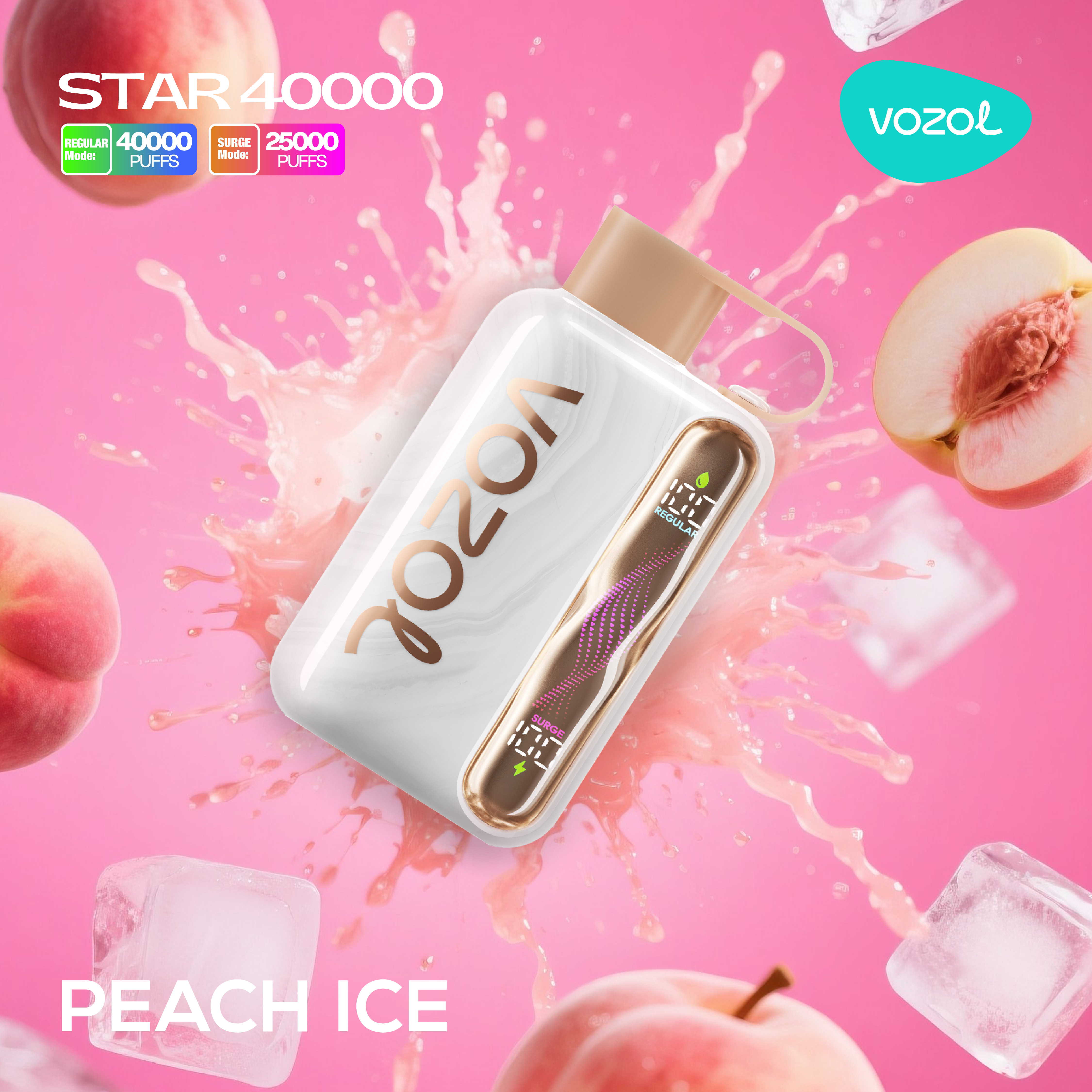 Vozol Star 40k Disposable Vape (5%, 40000 Puffs)