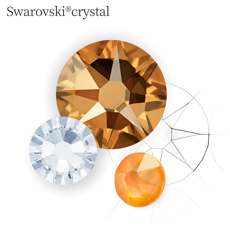 Swarovski Flatback (No Hotfix) Stone XILION 2058 & XIRIUS 2088 - harmony