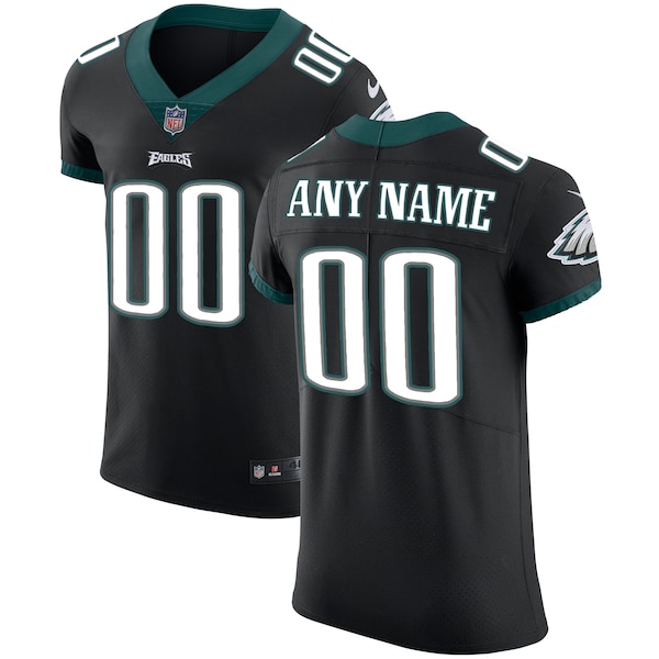 Philadelphia Eagles Nike Vapor Untouchable Custom Elite Jersey - Black