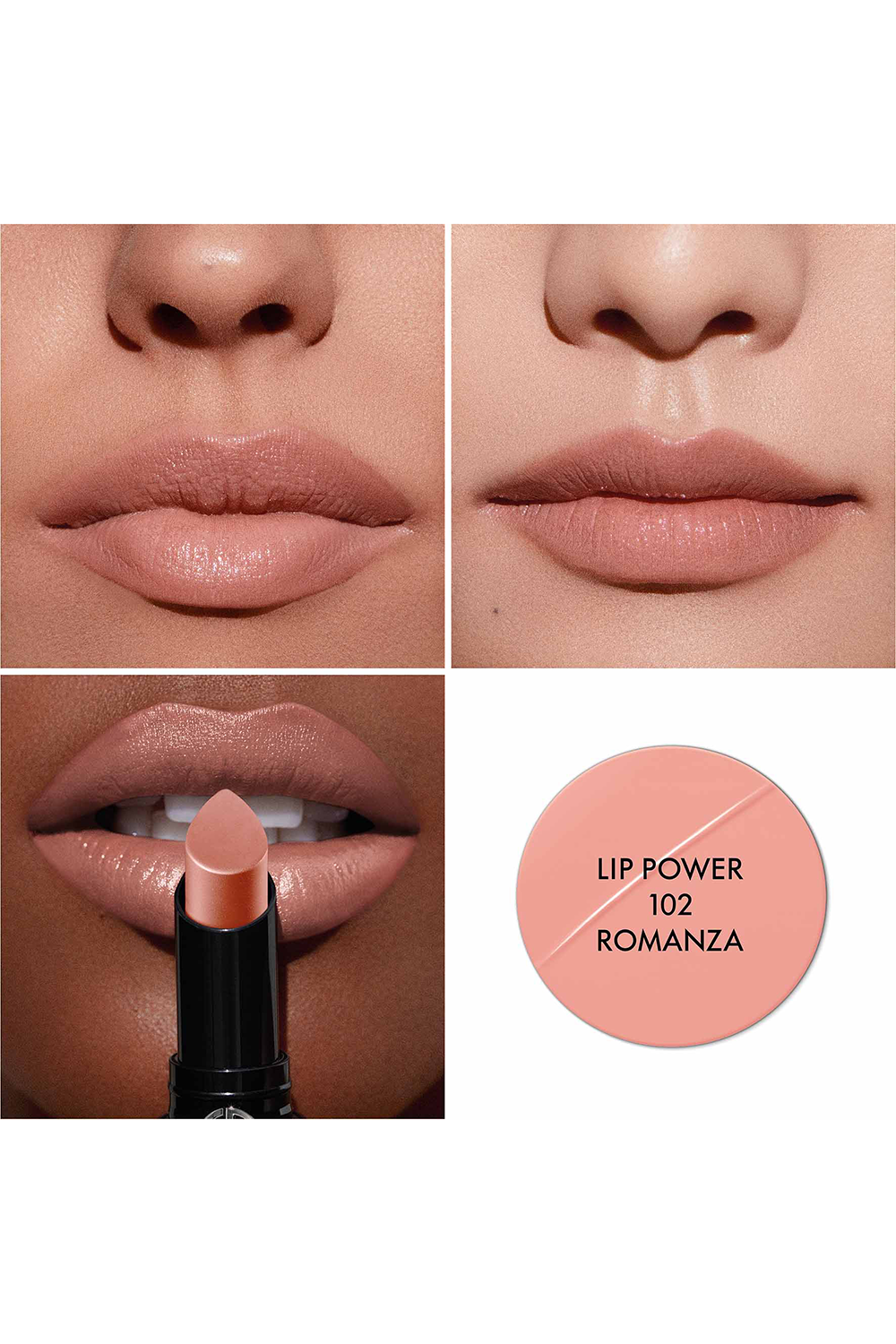 ARMANI BEAUTY שפתון עמיד ליפ פוואר 102