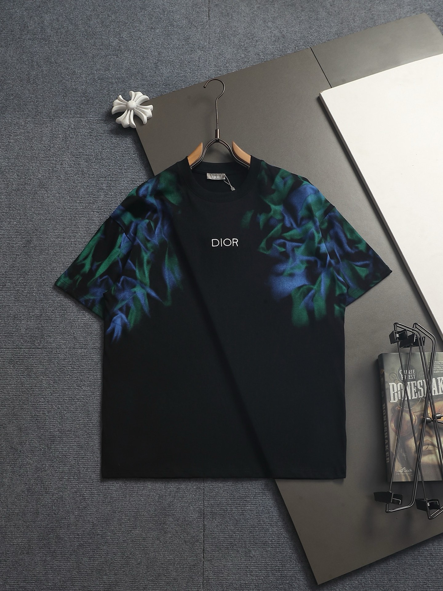 0527 Classic letter prints t-shirt