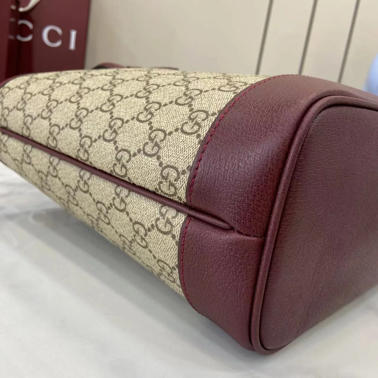 Gucci Brown Ophidia GG Supreme Canvas Tote Bag product photo from LabelPicks