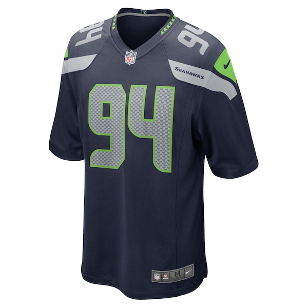 Mike Morris Seattle Seahawks Nike  Game Jersey - College Navy