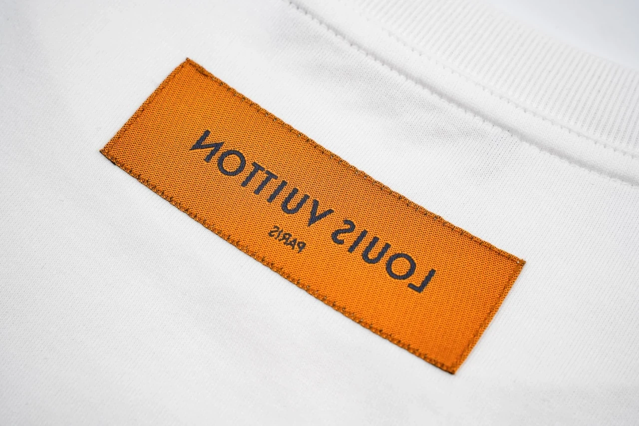 Louis Vuitton White Embossed T-Shirt product photo from LabelPicks