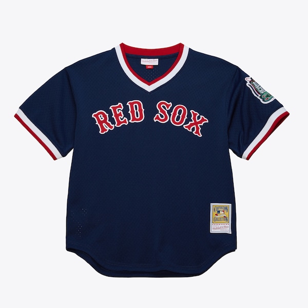 Nomar Garciaparra Boston Red Sox  Authentic Batting Practice Jersey - Navy