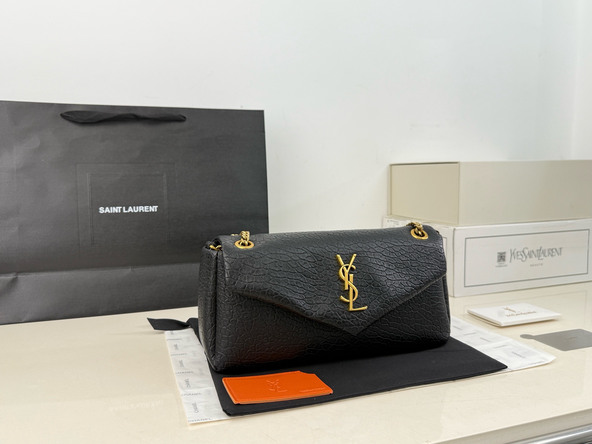Saint Laurent underarm chain bag
