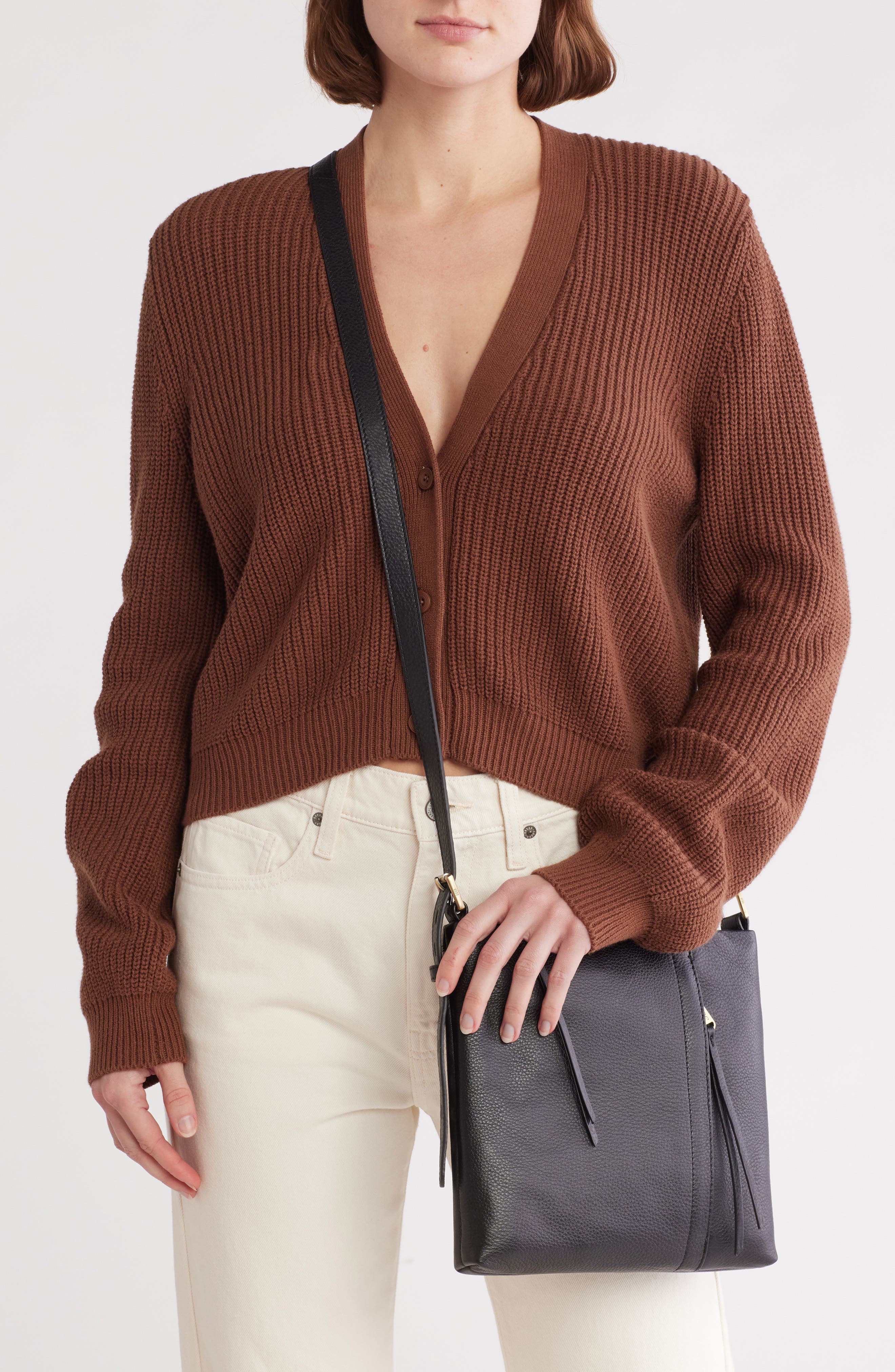 HOBO Drifter Leather Crossbody Bag