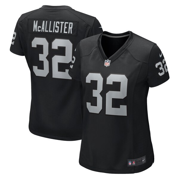 Tyreik McAllister Las Vegas Raiders Nike Women's  Game Jersey -  Black