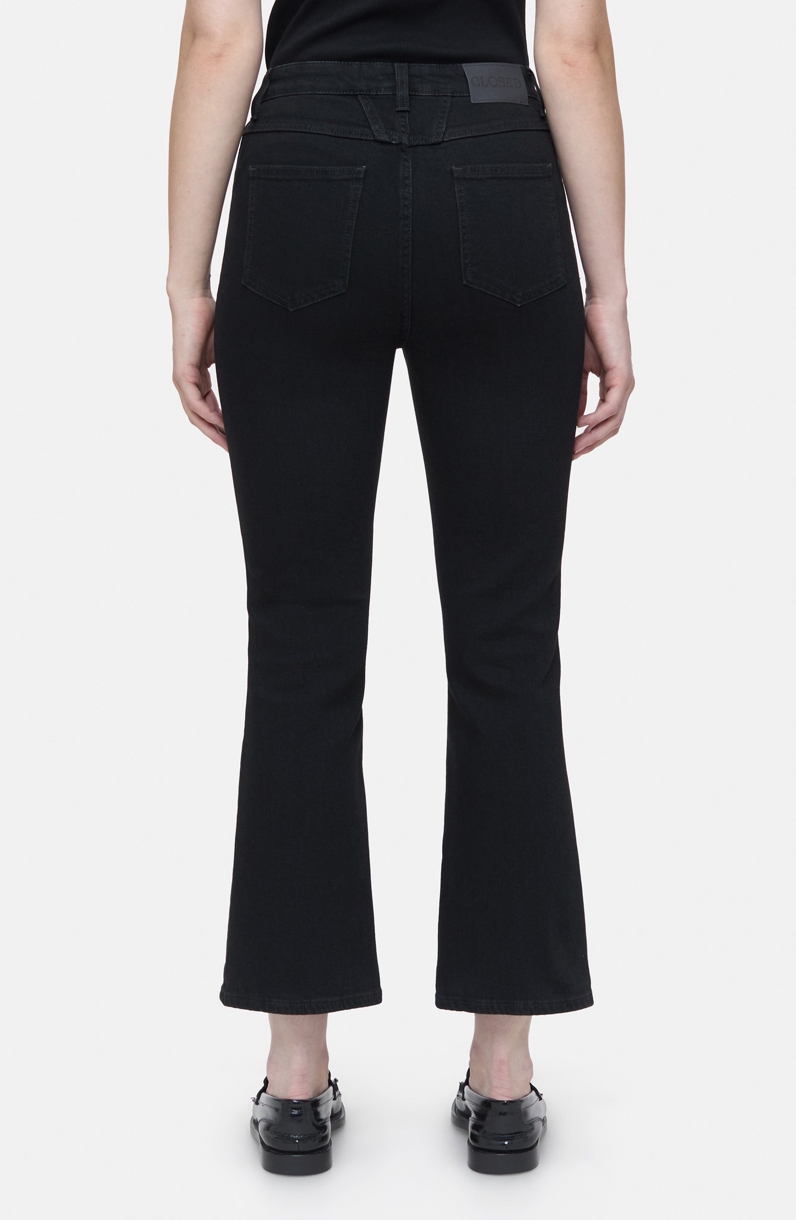 Closed Hi-Sun Crop Flare Leg Jeans