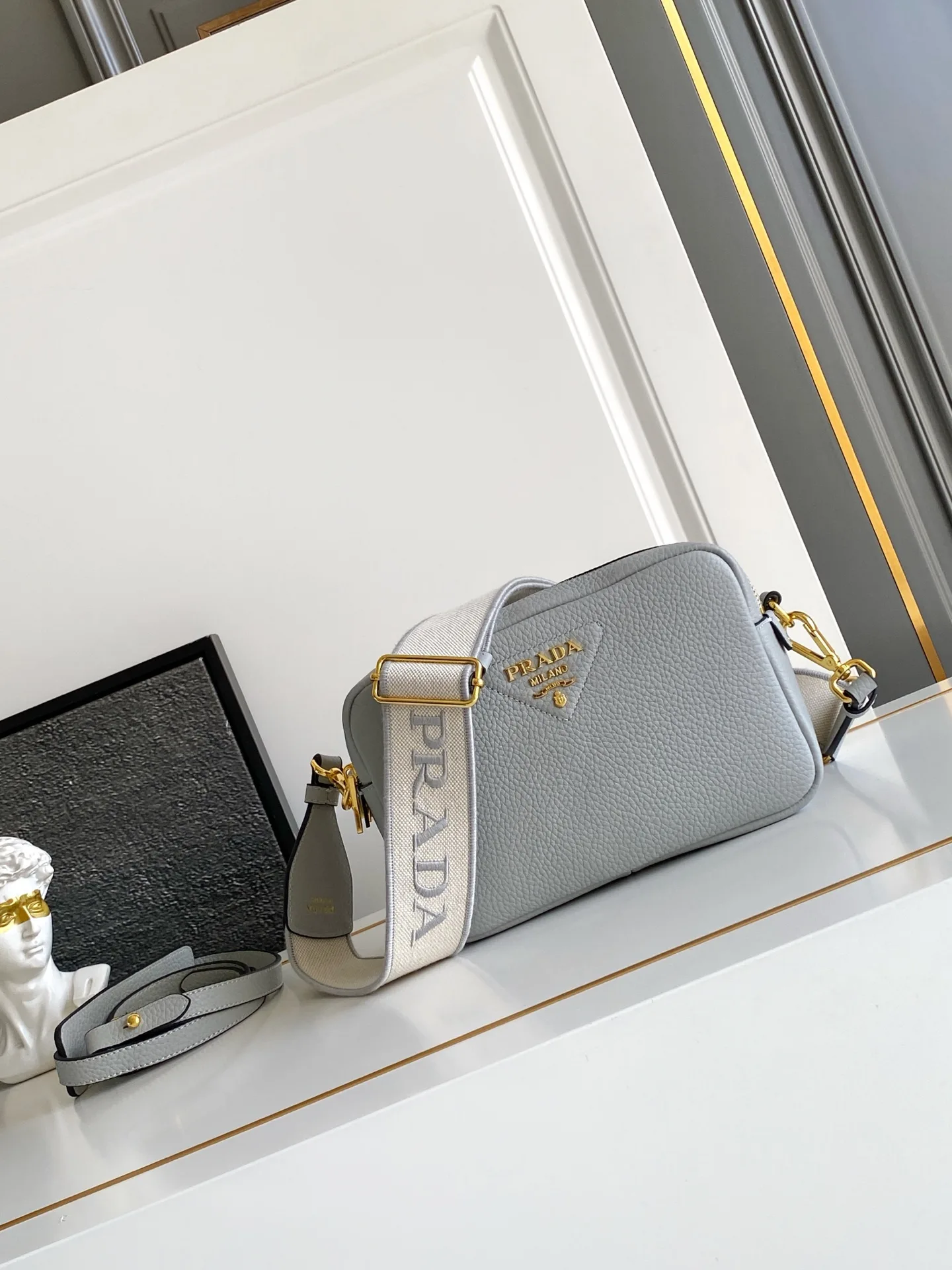Prada Calfskin Shoulder Bag product photo from LabelPicks