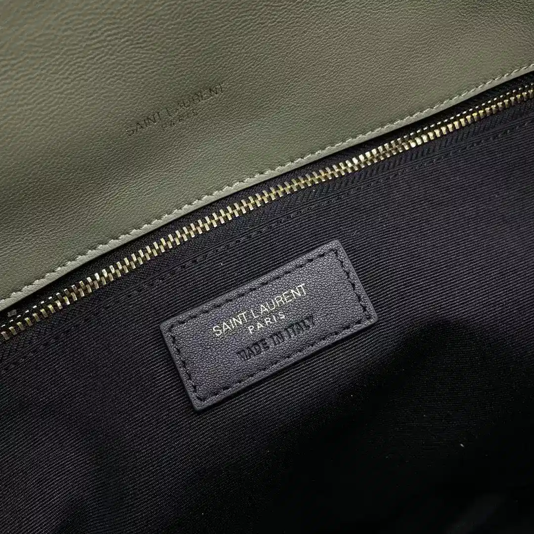 Saint Laurent Silver Loulou Quilted Leather Shoulder Bag product photo from LabelPicks