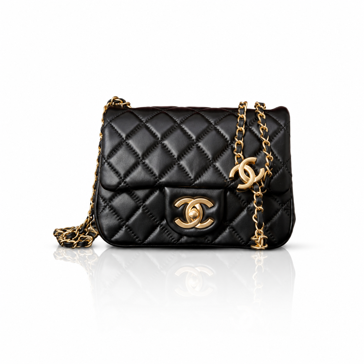 Bolsa Feminina Chanel Mini Classic em Couro Matelassê – 2 Modelos Modelo: A69900